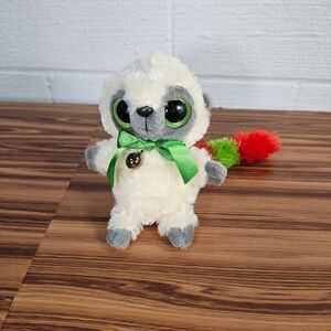 Aurora World Yoohoo and Friends Christmas Sloth Plush / Stuffed Toy In Multicolo